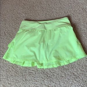 Neon ivivva skirt size 10 girls